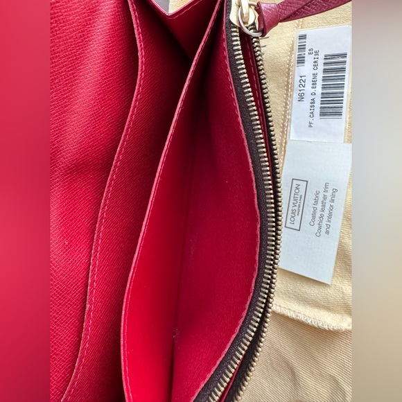 Louis Vuitton Caissa Wallet Damier Ebene - Picture 17 of 17